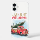 Search for red truck iphone cases Christmas tree