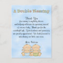 Search for twin boys postcards Blue