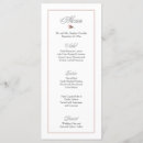 Search for blush pink wedding menus Simple