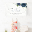 Search for royal blue wedding signs Welcome
