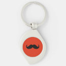 Search for moustached key rings Funny