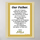 Search for our father prayer posters Matthew 6