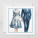 Search for couples bridal shower invitations Blue