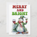 Search for funny merry christmas cards Snowman