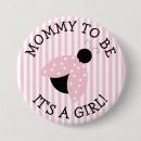 Search for pink ladybug badges Baby shower