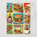 Search for vintage food postcards 1950s
