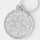 Search for white snowflake key rings Elegant
