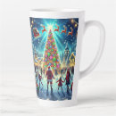 Search for ice skating mugs Santa claus