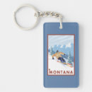 Search for snow skier key rings States