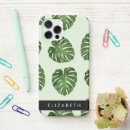 Search for tropical leaves iphone cases Boho