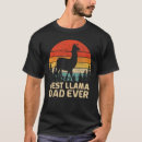 Search for llama mens tshirts Retro
