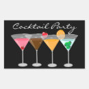 Search for mixed drinks stickers Martini