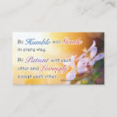 Search for scripture business cards Religious