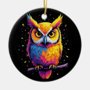 Search for owl decor christmas tree decorations Watercolor