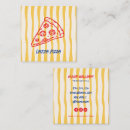Search for pizza business cards Food