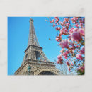 Search for eiffel tower paris france postcards Pink
