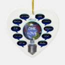 Search for world peace christmas tree decorations Unity