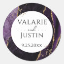 Search for purple glitter wedding stickers Geode