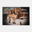 Search for christmas horse doormats Farm