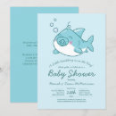 Search for shark baby shower invitations Sea