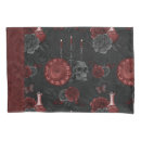 Search for red roses pillowcases Goth