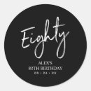 Search for 80th birthday thank you Script