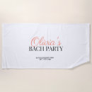 Search for wedding beach towels Minimalist