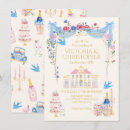 Search for parisian wedding invitations Watercolor