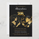 Search for black gold cocktail party invitations Simple