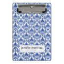 Search for business cards clipboards Blue