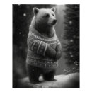 Search for cute woodland animal posters Bear