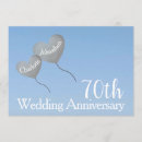 Search for platinum anniversary invitations 70th