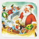 Search for retro toy stickers Santa