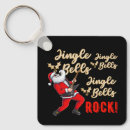 Search for guitar funny key rings Santa
