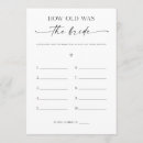 Search for bridal party programmes Minimalist