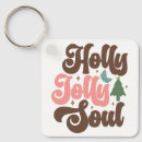 Search for holly key rings Xmas