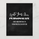Search for black background flyers Logo