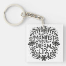 Search for affirmations key rings Law of attraction