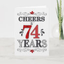 Search for 74th cards Seventy four