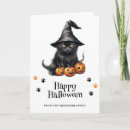 Search for black cat halloween cards Kids