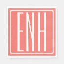Search for initial napkins Chic