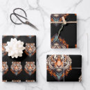 Search for orange tiger wrapping paper Cat