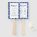 Search for blue and white wedding programs Simple