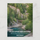 Search for michigan postcards Porcupine mountains state park
