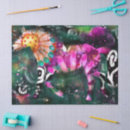 Search for horse decoupage paper White