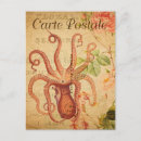 Search for octopus illustration postcards Vintage