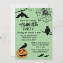 Search for kids halloween invitations Spider