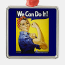 Search for iconic christmas tree decorations Woman