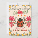 Search for ladybug invitations Flowers