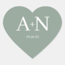 Search for heart monogram stickers Classic